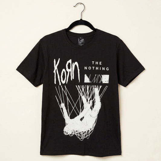 Een foto van een Korn T-Shirt