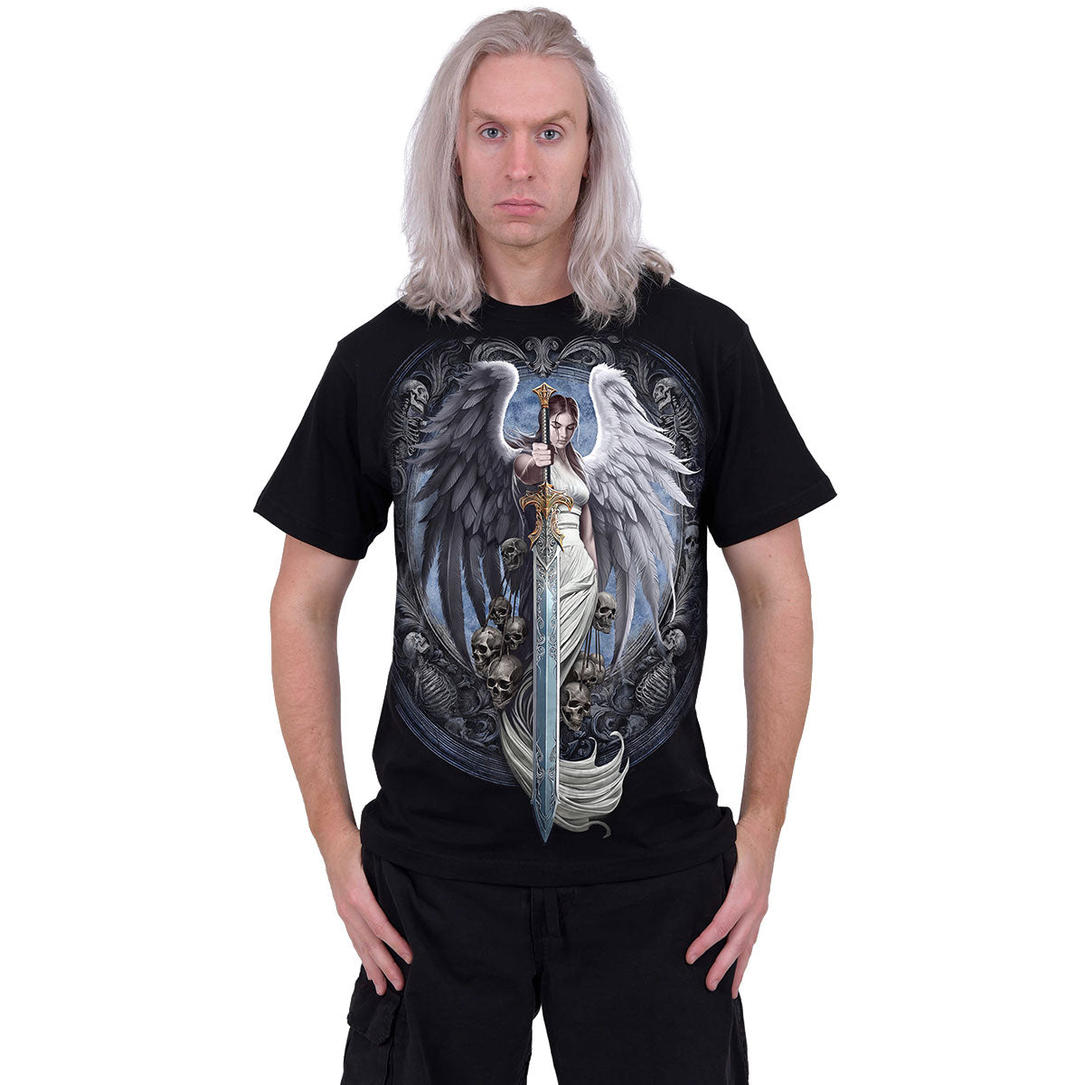 Een foto van een Spiral T-Shirt