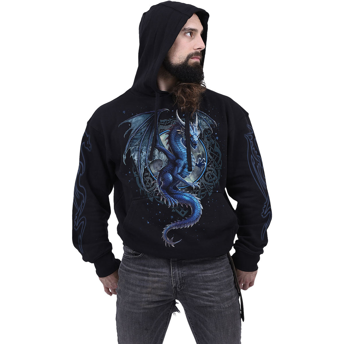 Een foto van een Spiral Hoodie