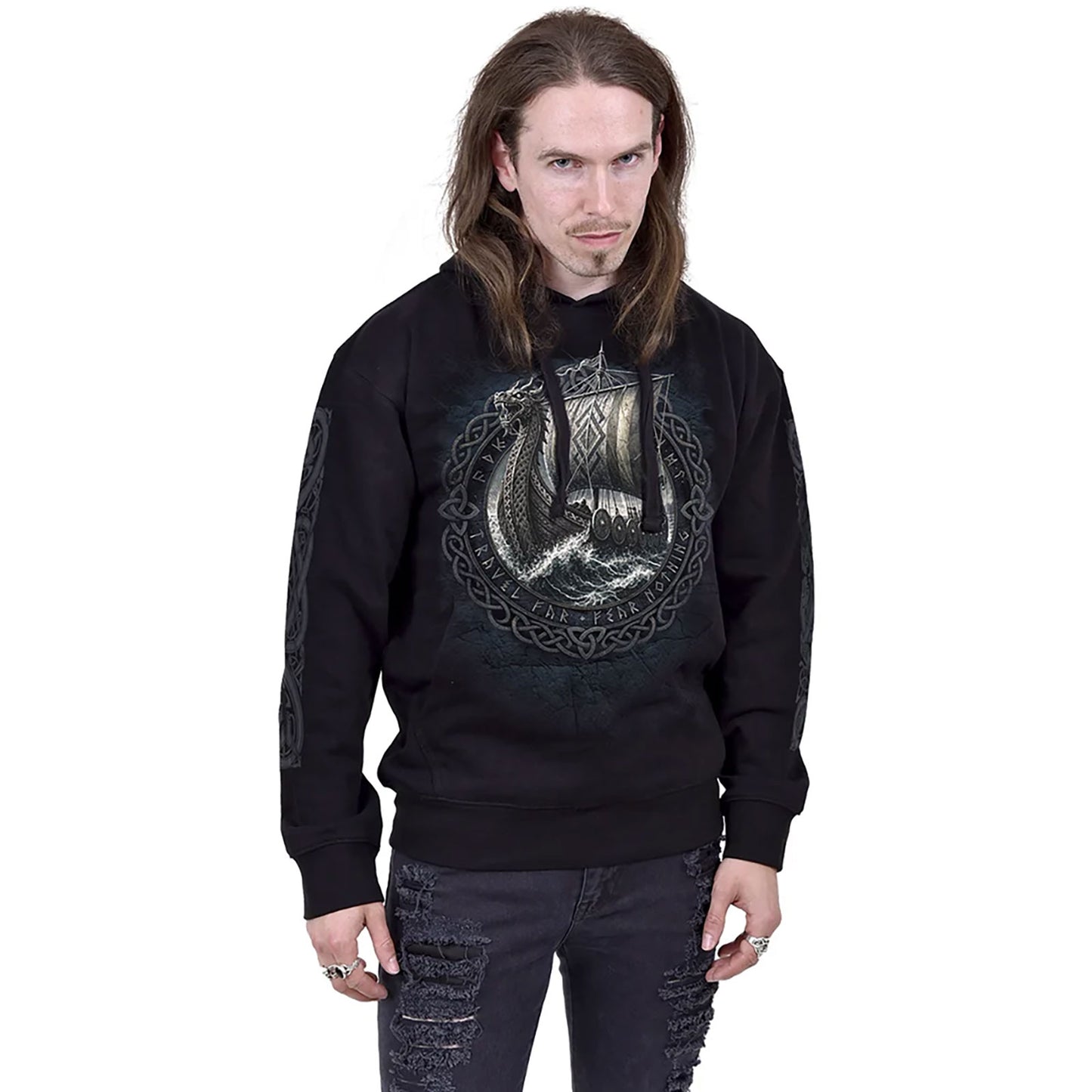 Een foto van een Spiral Hoodie