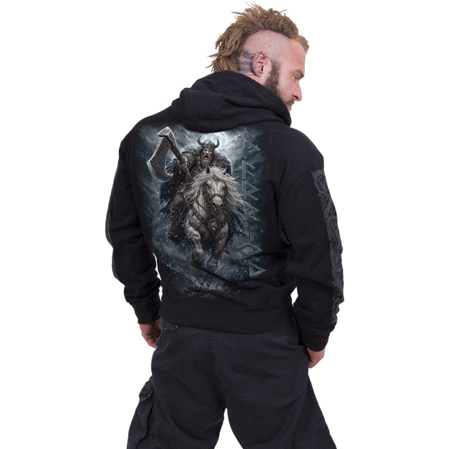Een foto van een Spiral Hoodie