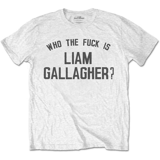 Een foto van een Liam Gallagher T-Shirt