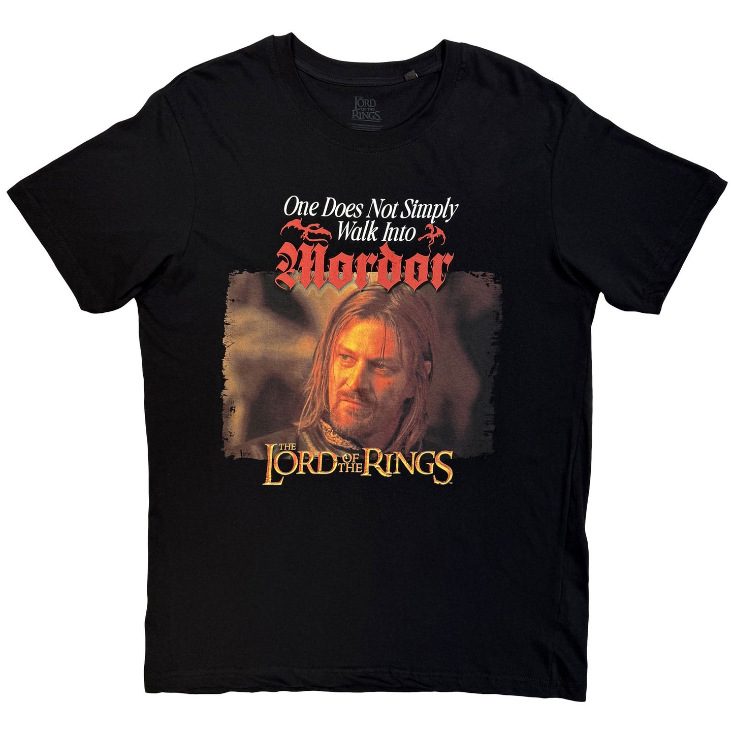 Een foto van een Lord Of The Rings T-Shirt