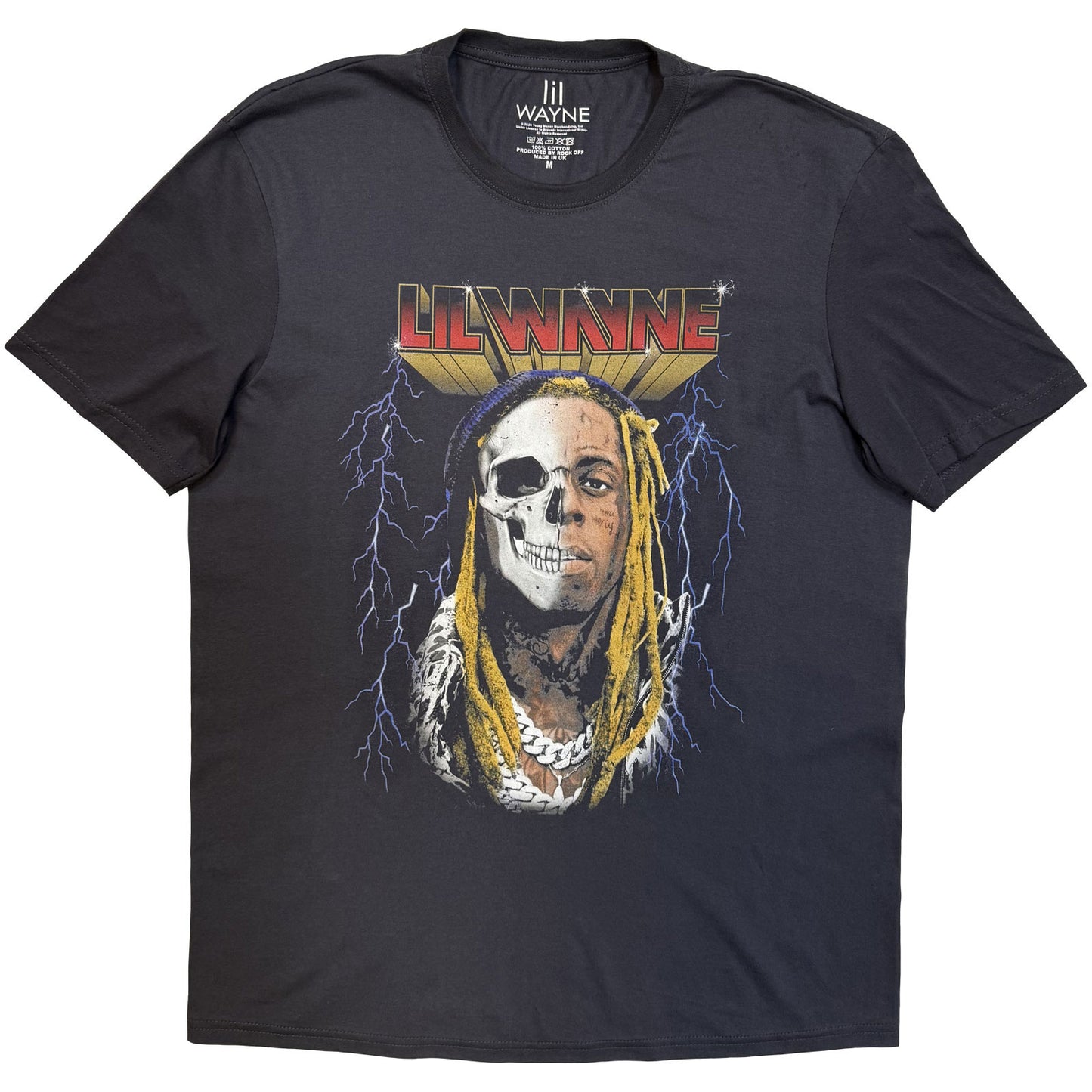 Een foto van een Lil Wayne T-Shirt