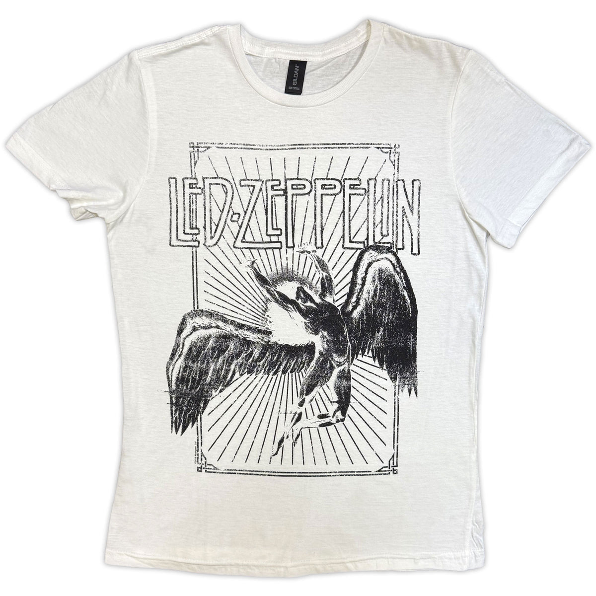 Een foto van een Led Zeppelin T-Shirt