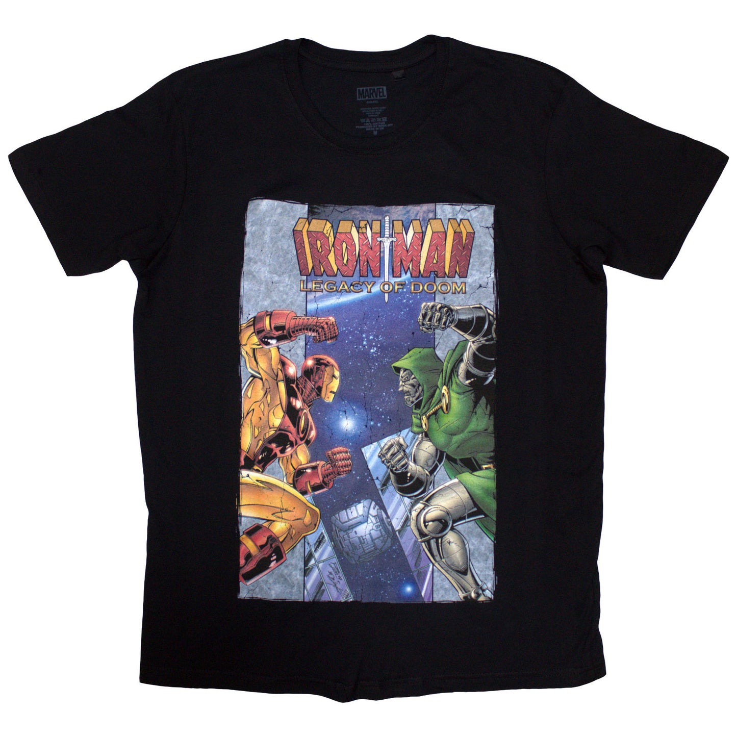 Een foto van een Marvel Comics T-Shirt