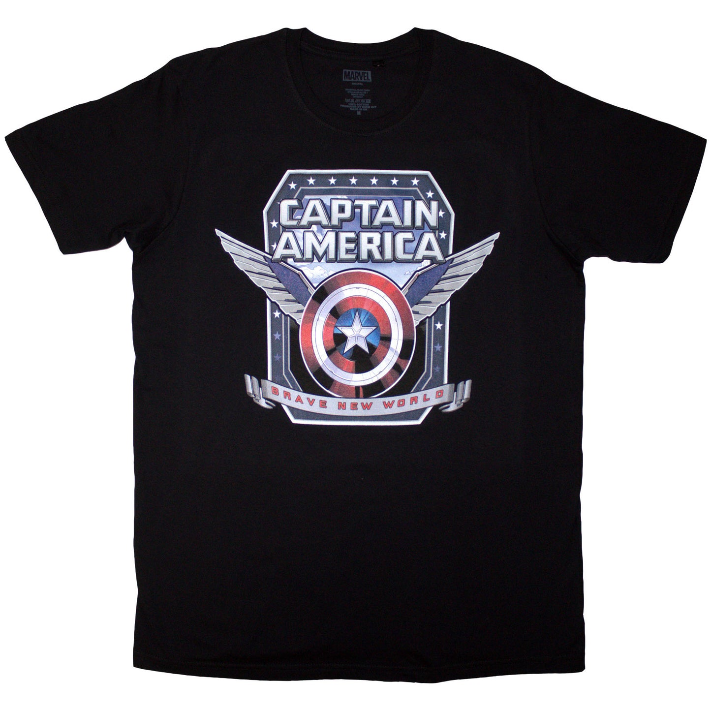Een foto van een Marvel Comics T-Shirt