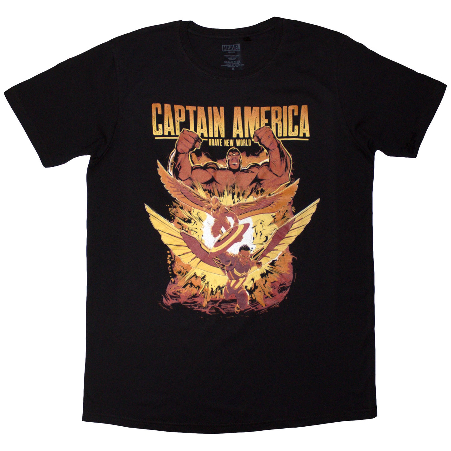 Een foto van een Marvel Comics T-Shirt