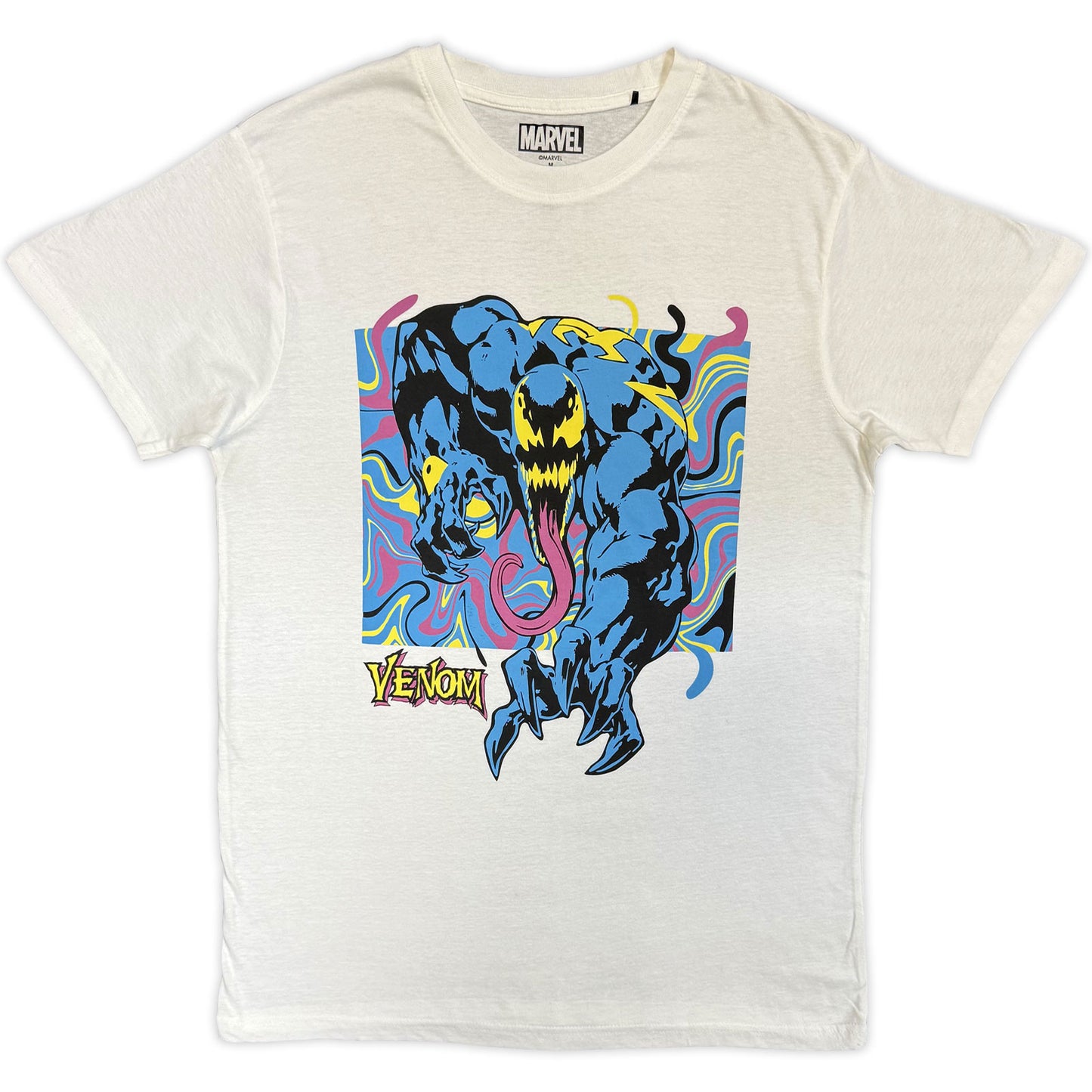 Een foto van een Marvel Comics T-Shirt
