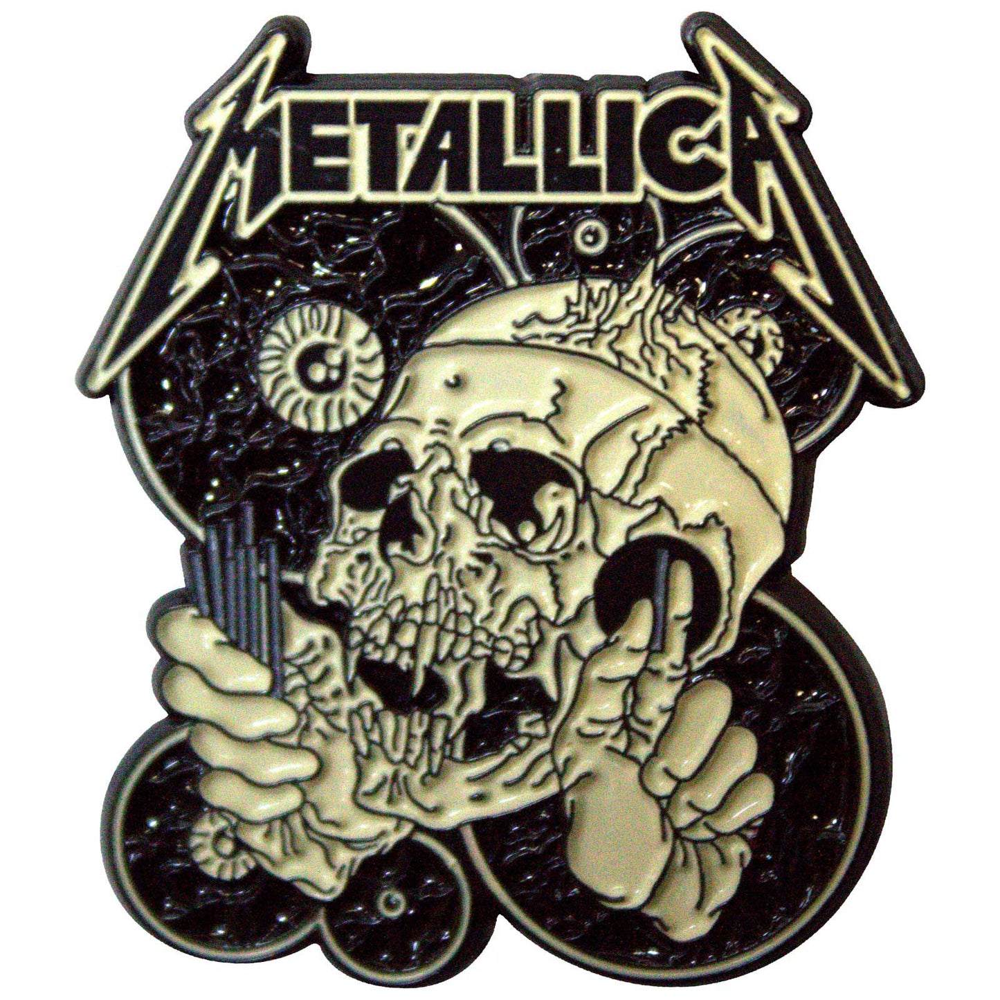 Een foto van een Metallica Sleutelhanger