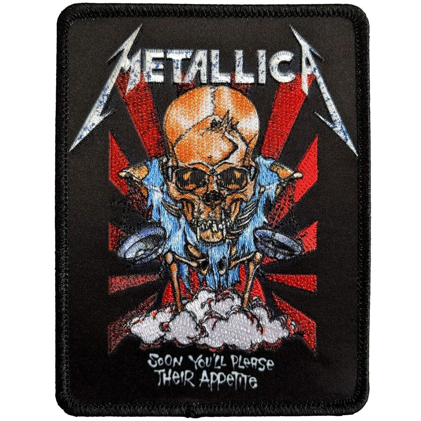 Een foto van een Metallica Patch