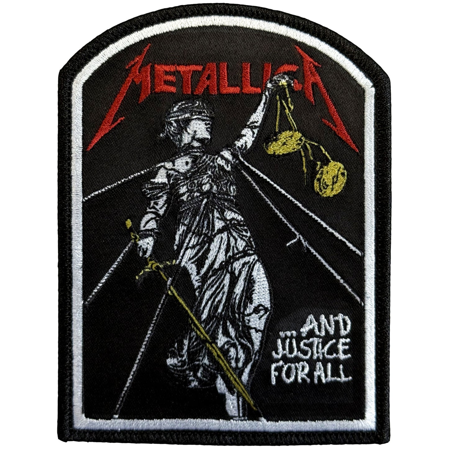 Een foto van een Metallica Patch