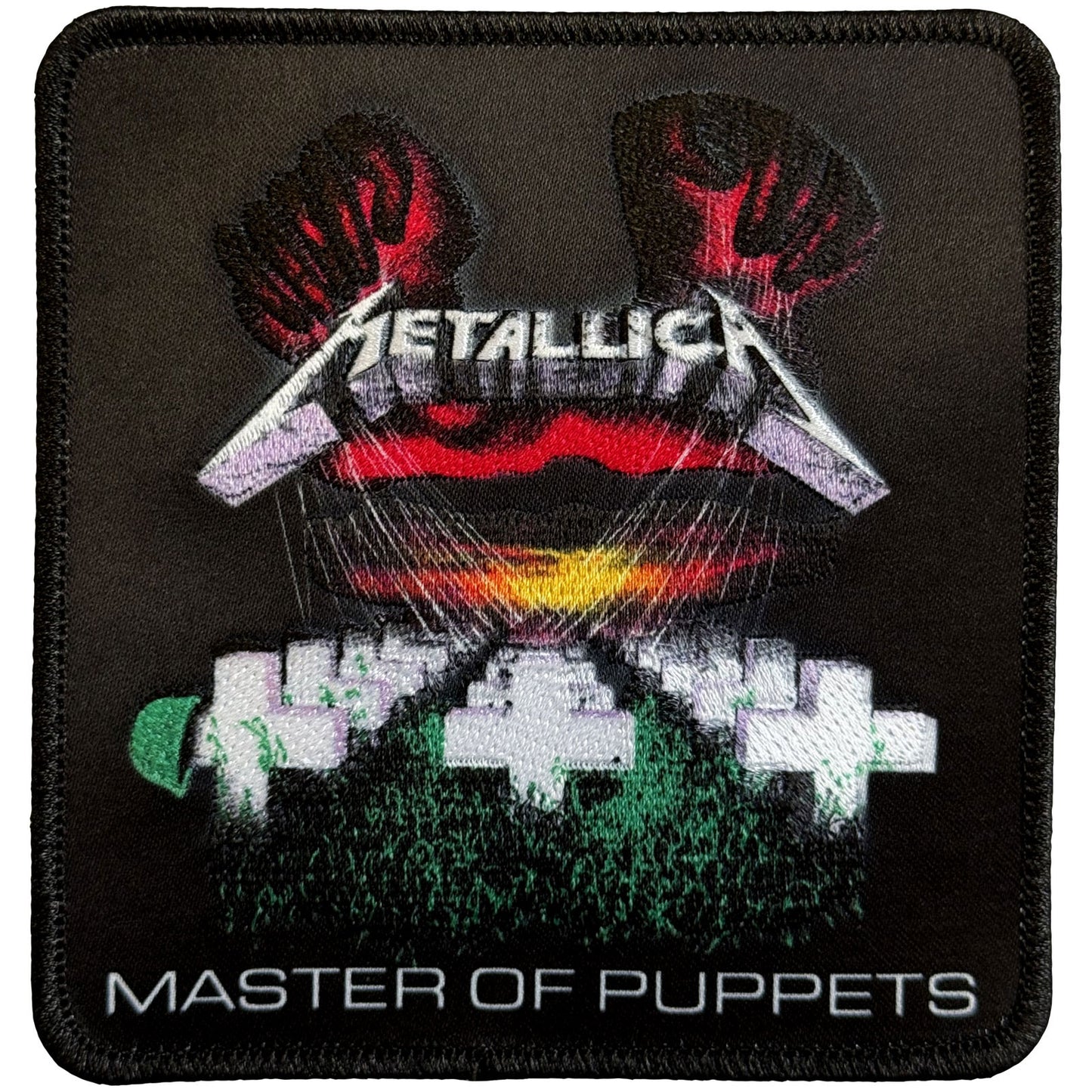 Een foto van een Metallica Patch