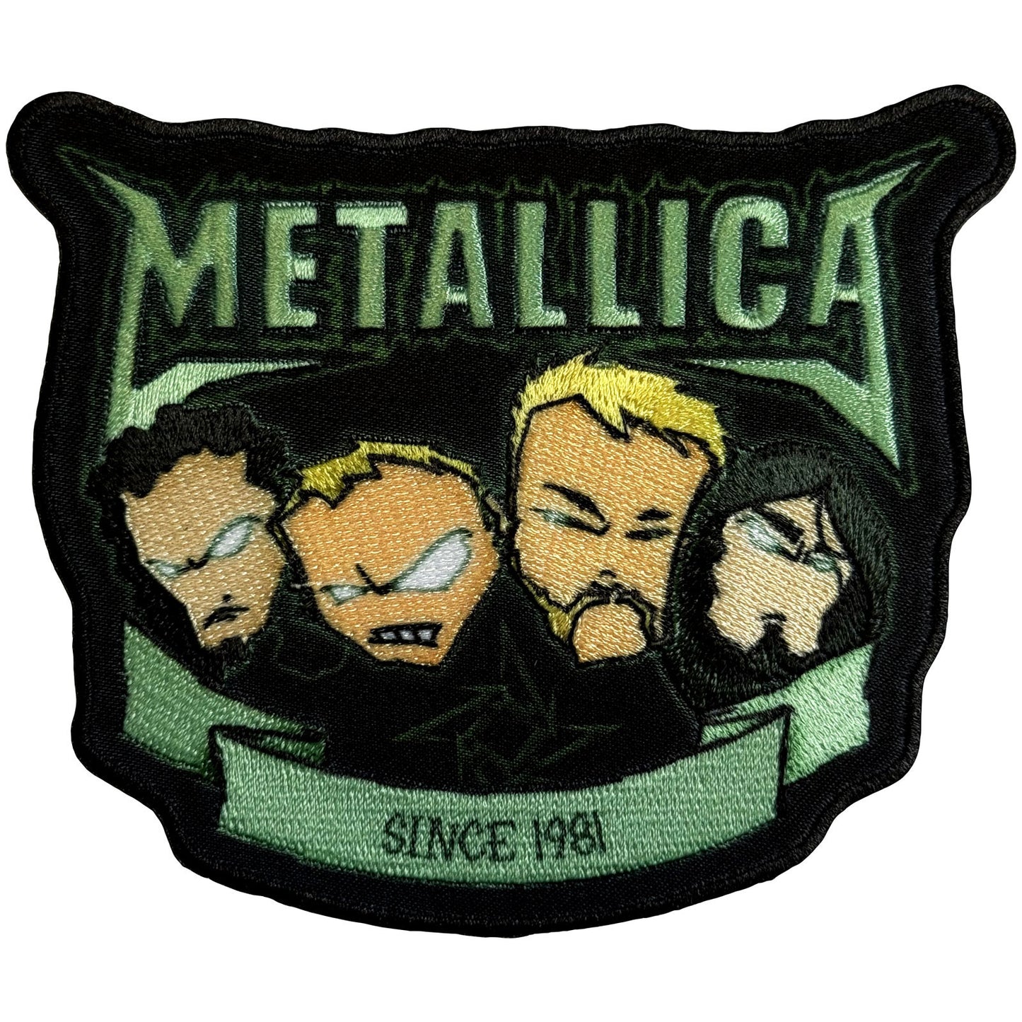 Een foto van een Metallica Patch