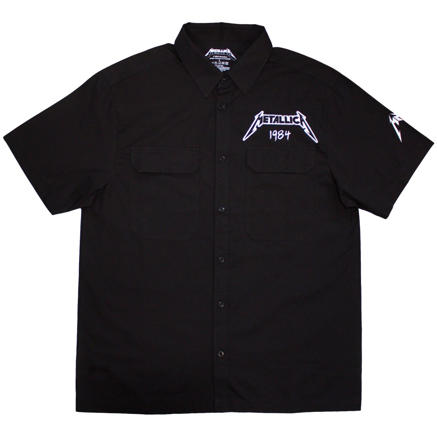 Een foto van een Metallica Casual Shirt