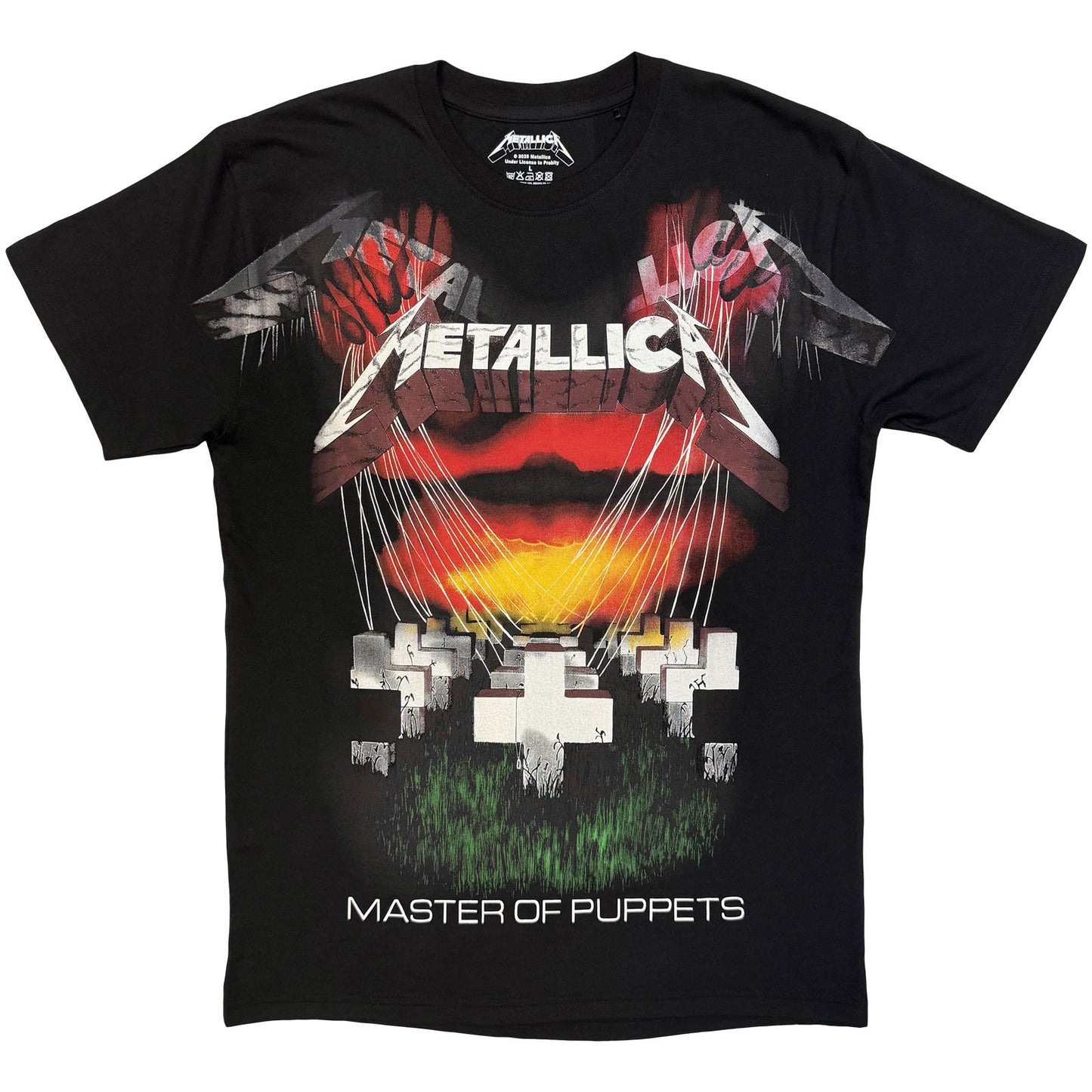Een foto van een Metallica T-Shirt