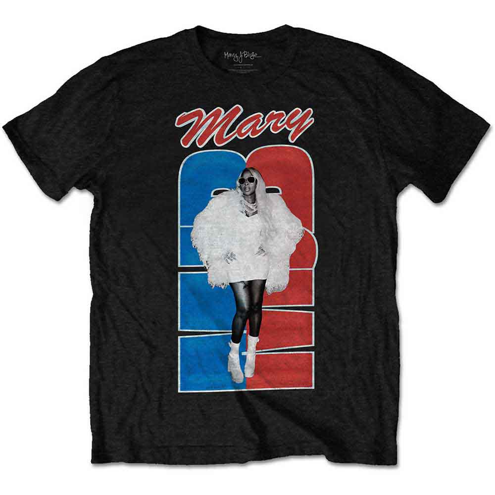 Een foto van een Mary J Blige T-Shirt