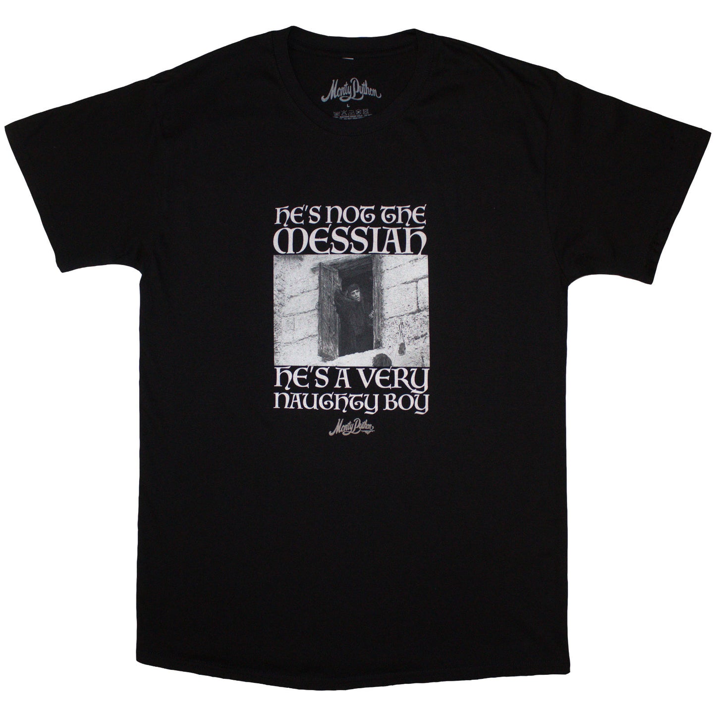 Een foto van een Monty Python T-Shirt