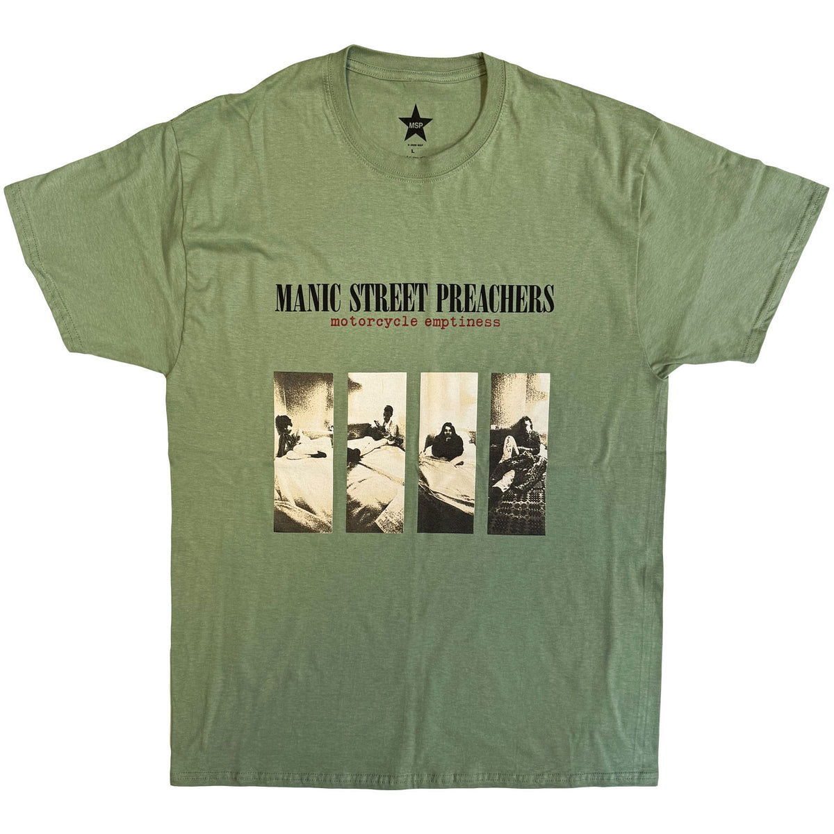 Een foto van een Manic Street Preachers T-Shirt