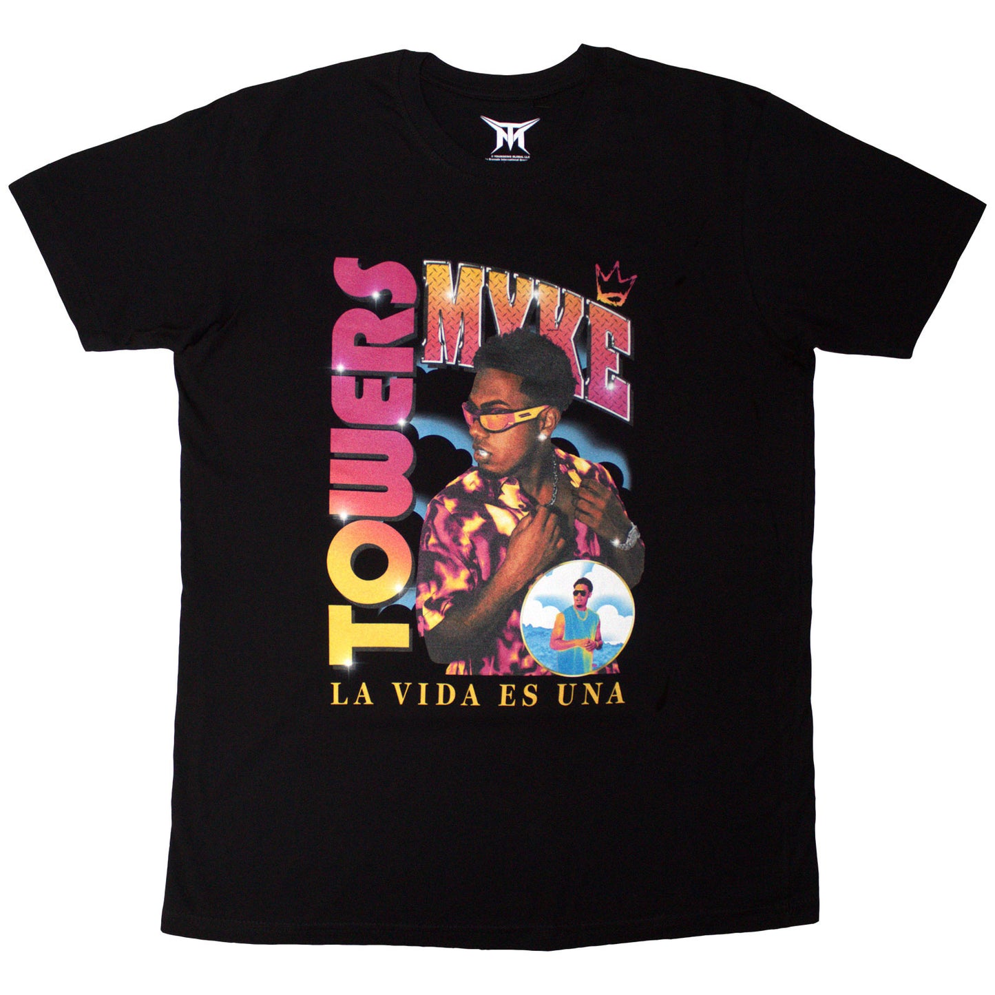 Een foto van een Myke Towers T-Shirt