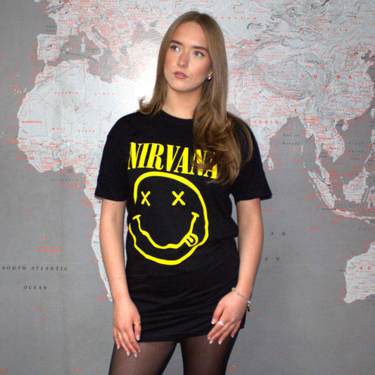 Een foto van een Nirvana T-Shirt Jurk