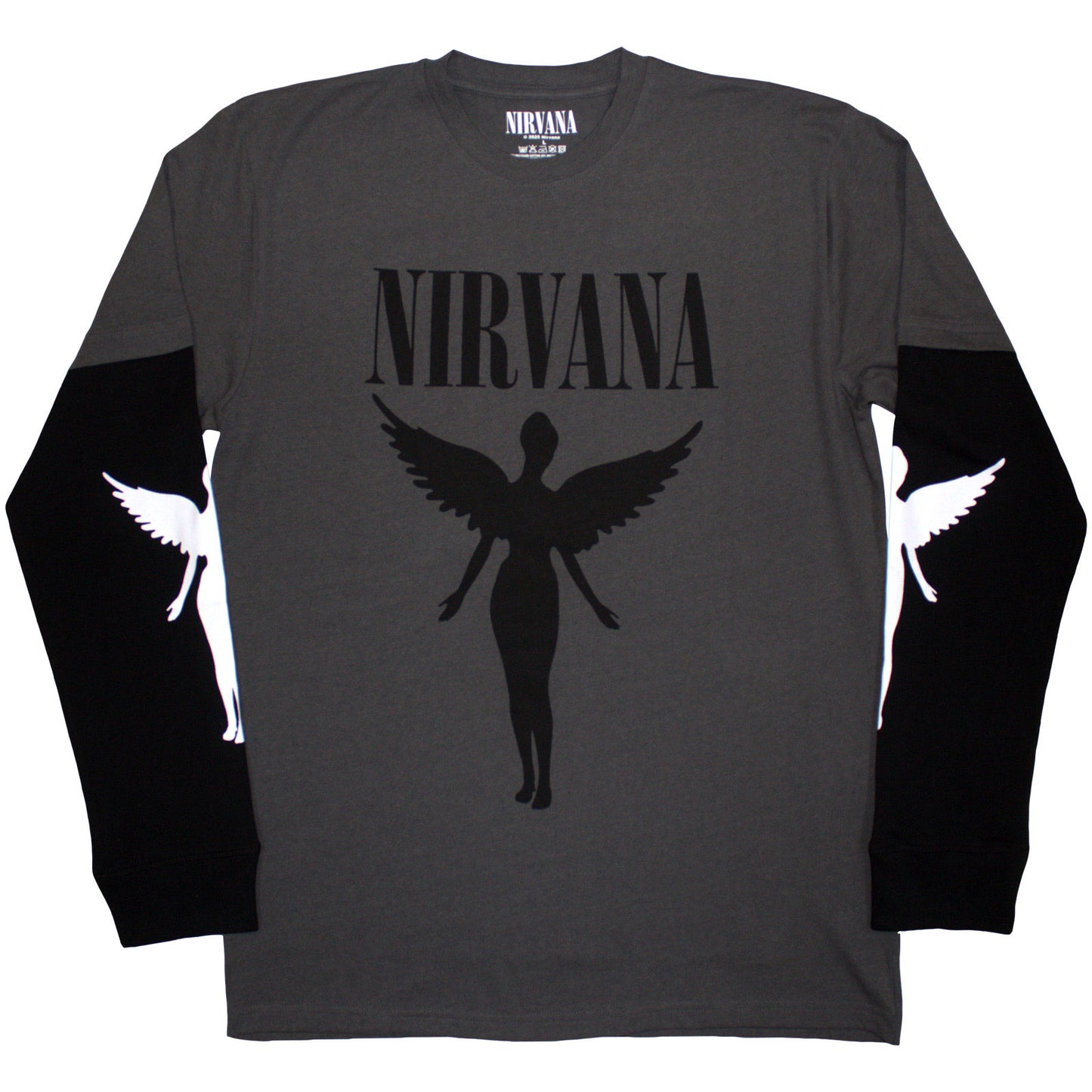 Een foto van een Nirvana T-Shirt