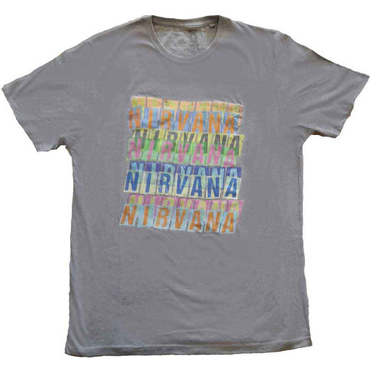 Een foto van een Nirvana T-Shirt