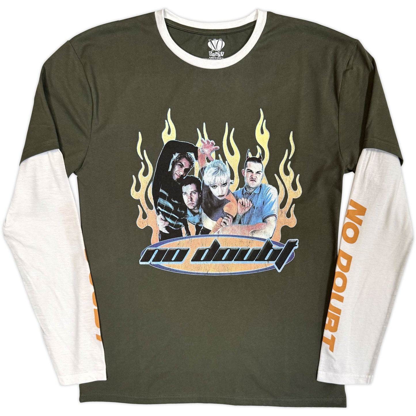 Een foto van een No Doubt T-Shirt
