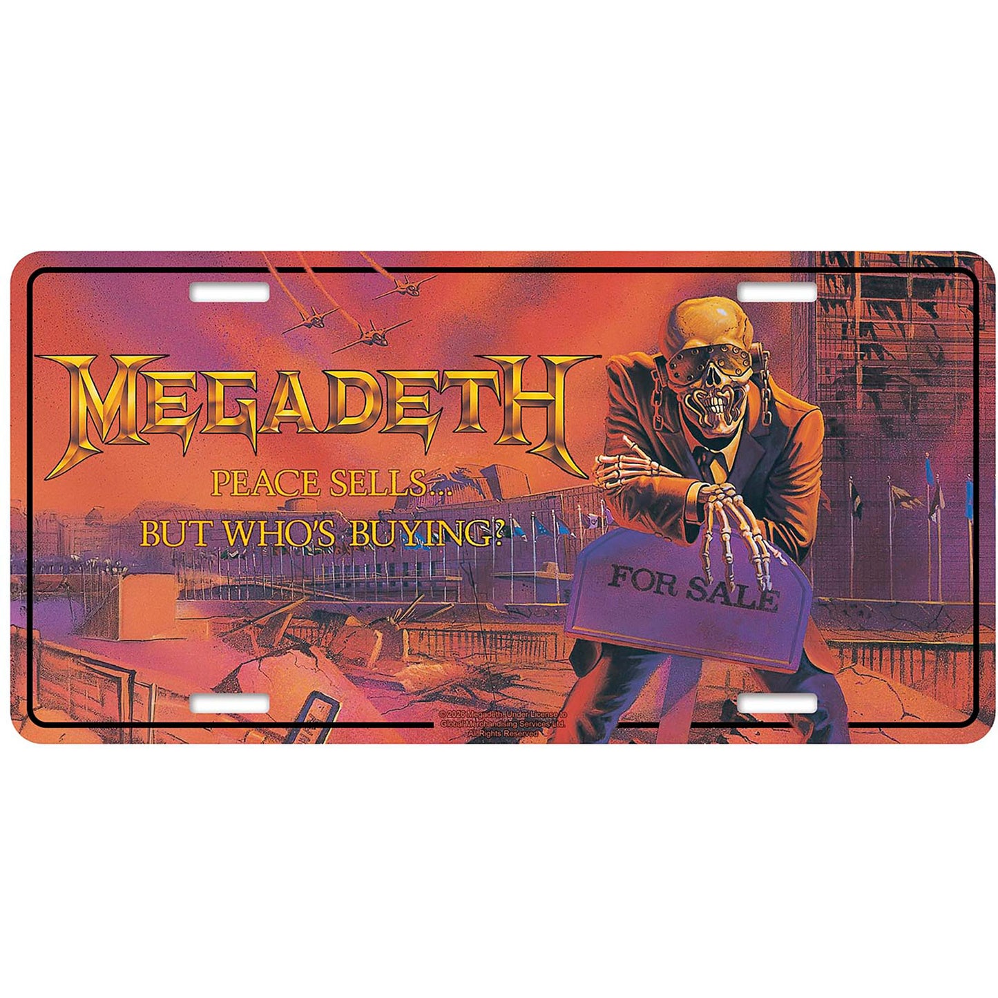 Een foto van een Megadeth Poster