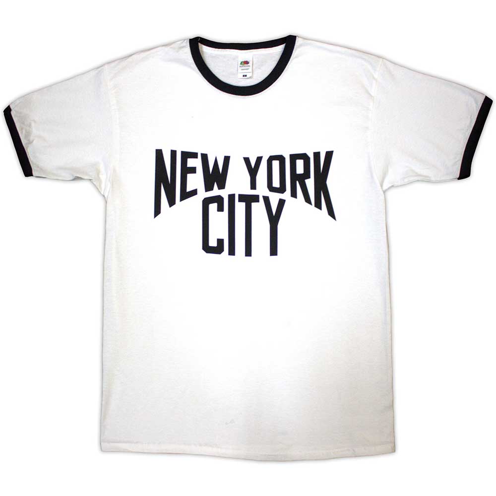 Een foto van een New York City Ringer T-Shirt