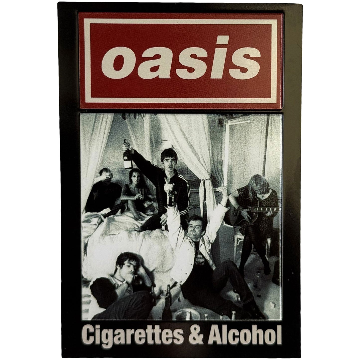Een foto van een Oasis Magneet