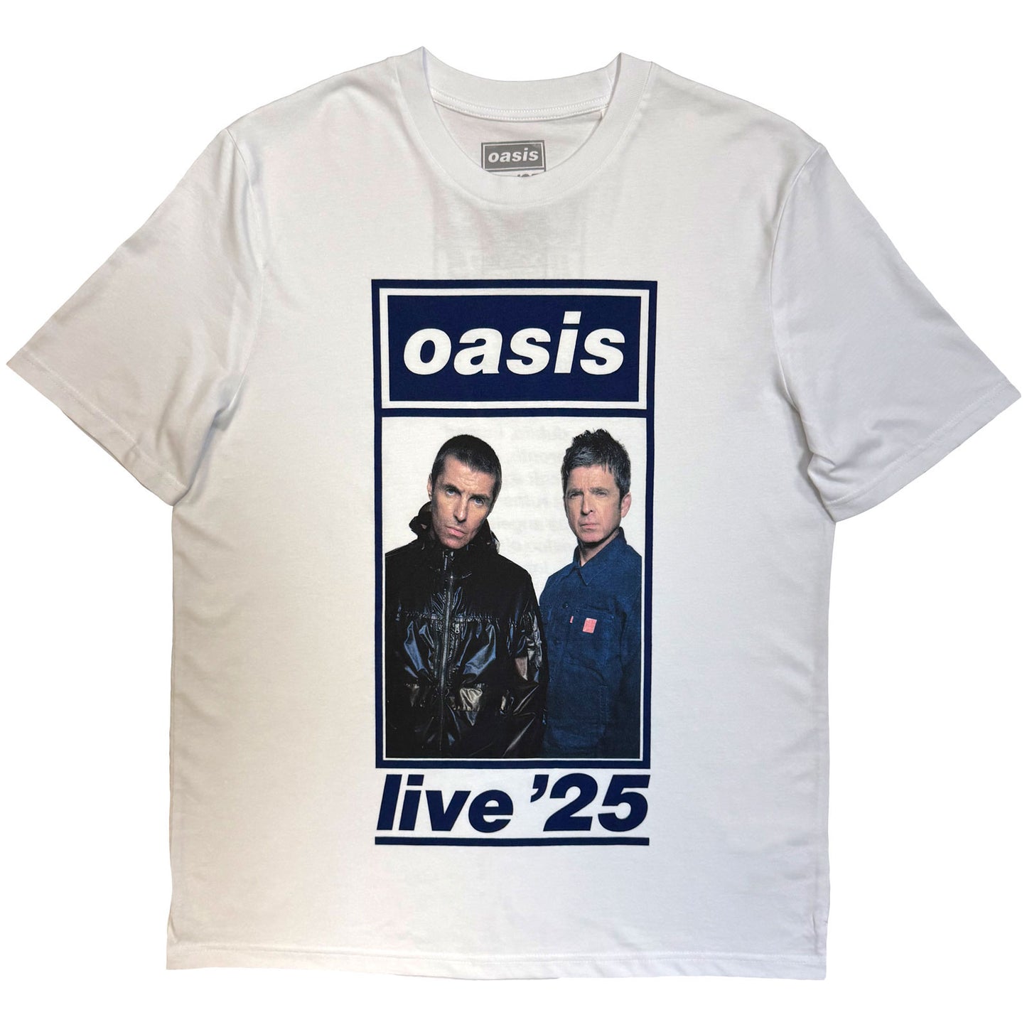 Een foto van een Oasis T-Shirt
