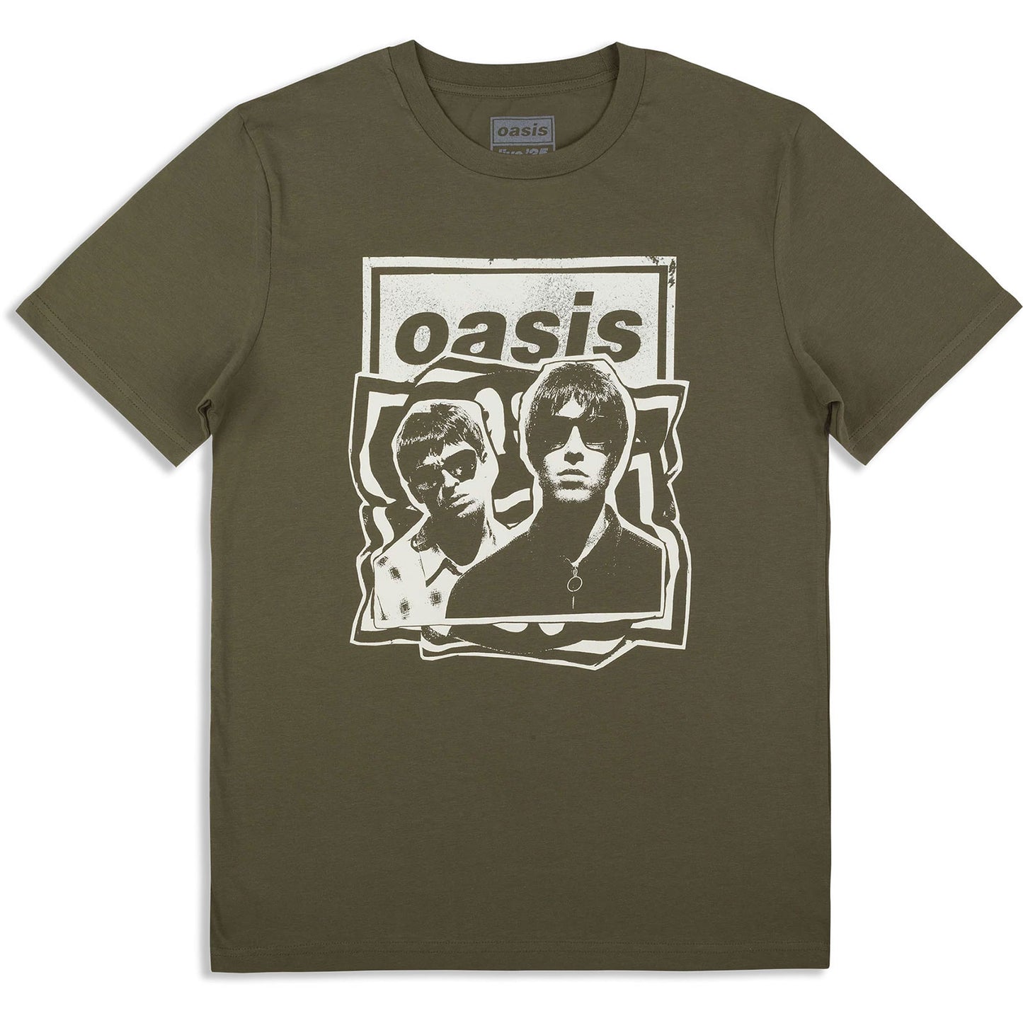 Een foto van een Oasis T-Shirt