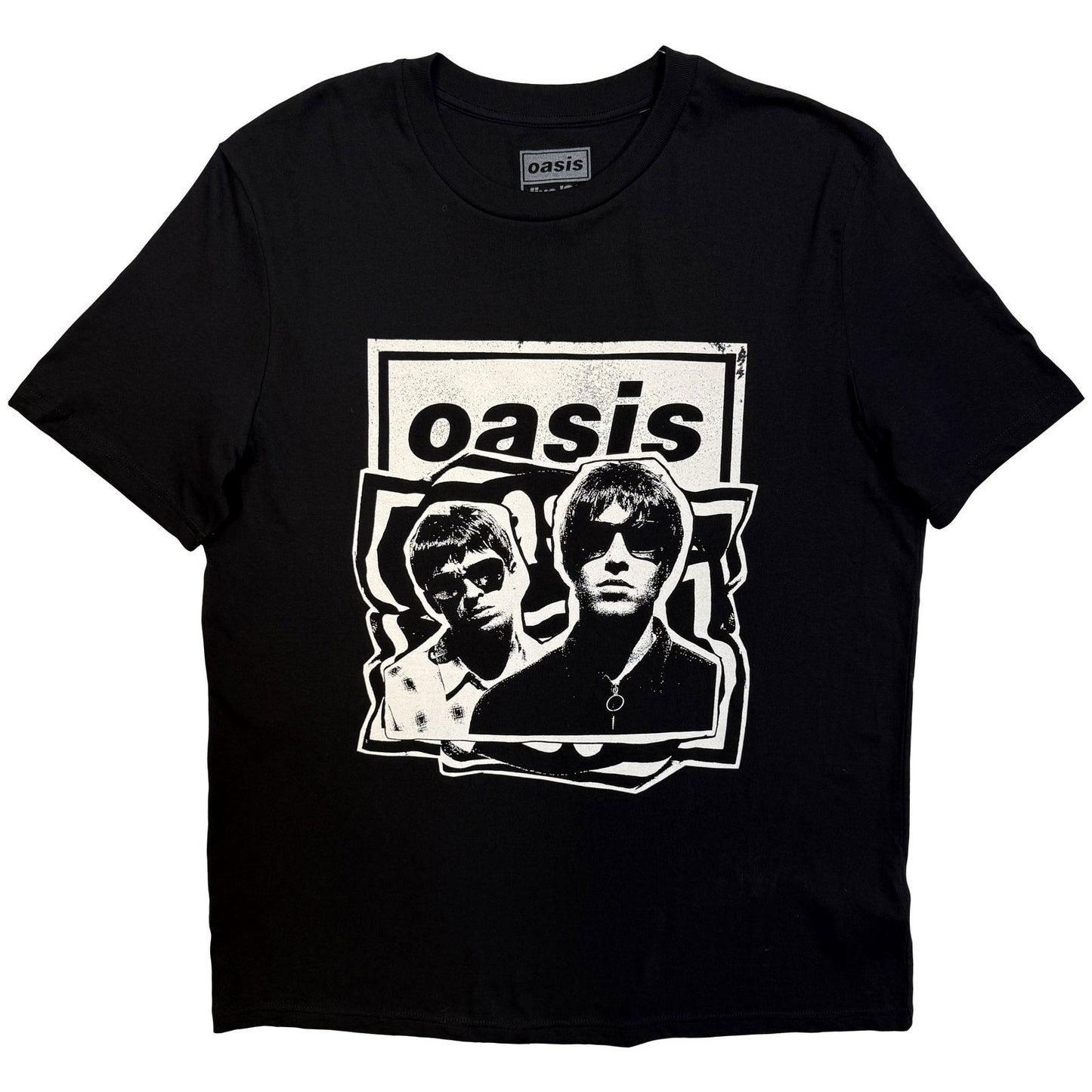 Een foto van een Oasis T-Shirt