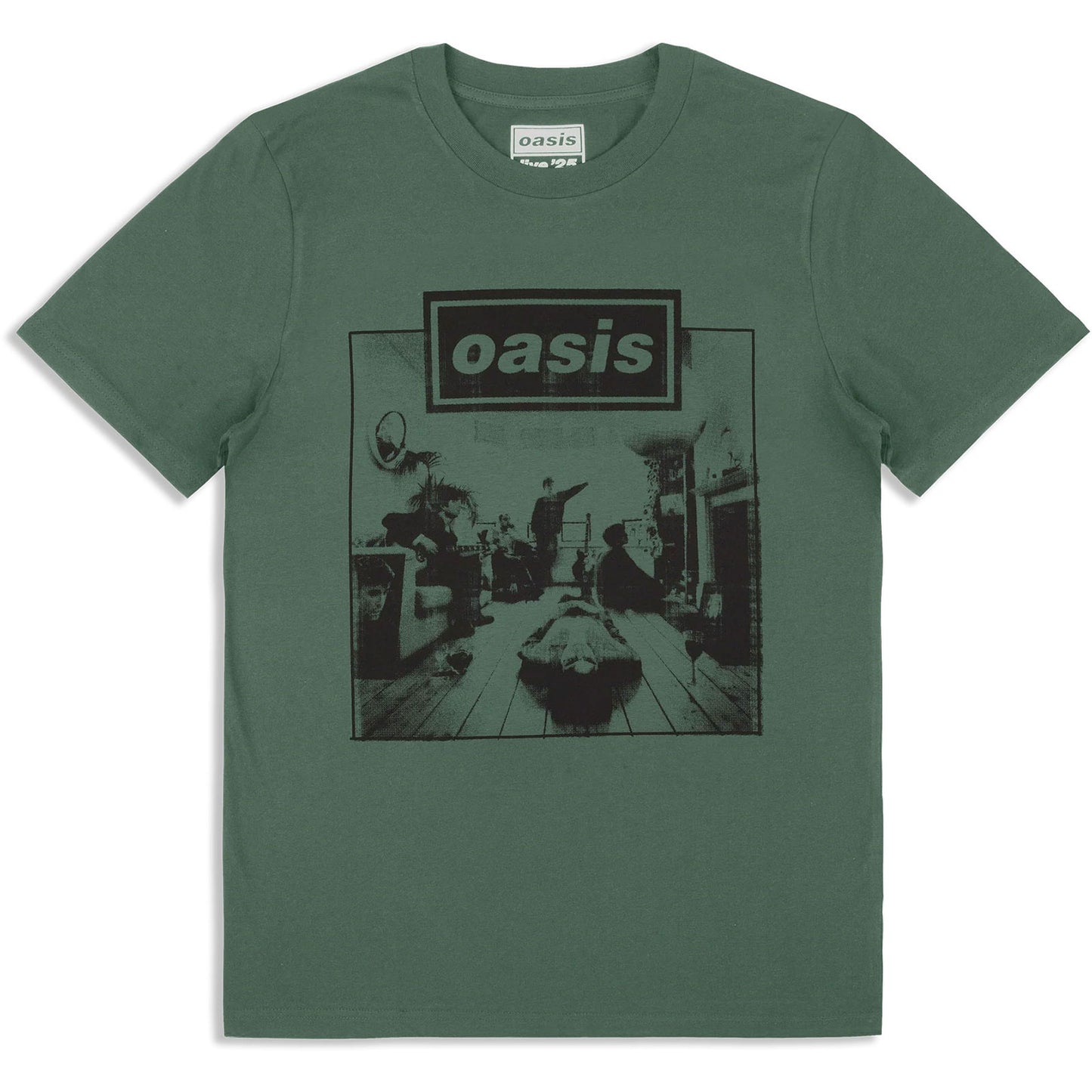 Een foto van een Oasis T-Shirt