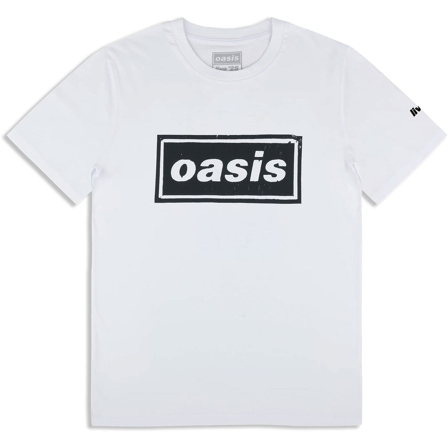 Een foto van een Oasis T-Shirt