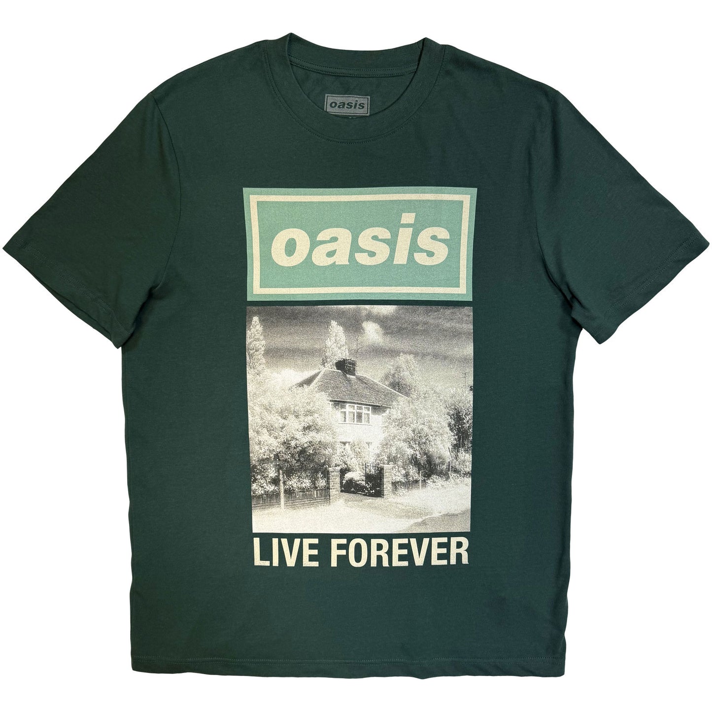 Een foto van een Oasis T-Shirt