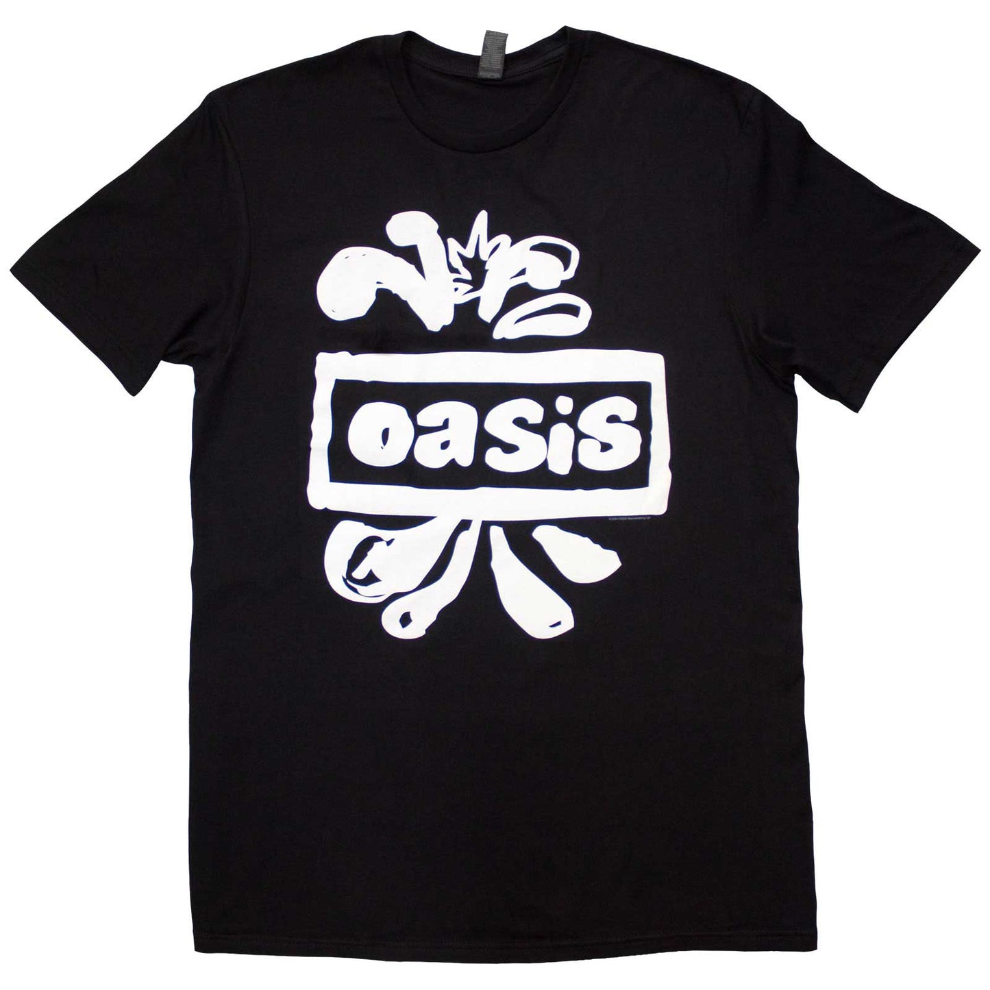 Een foto van een Oasis T-Shirt