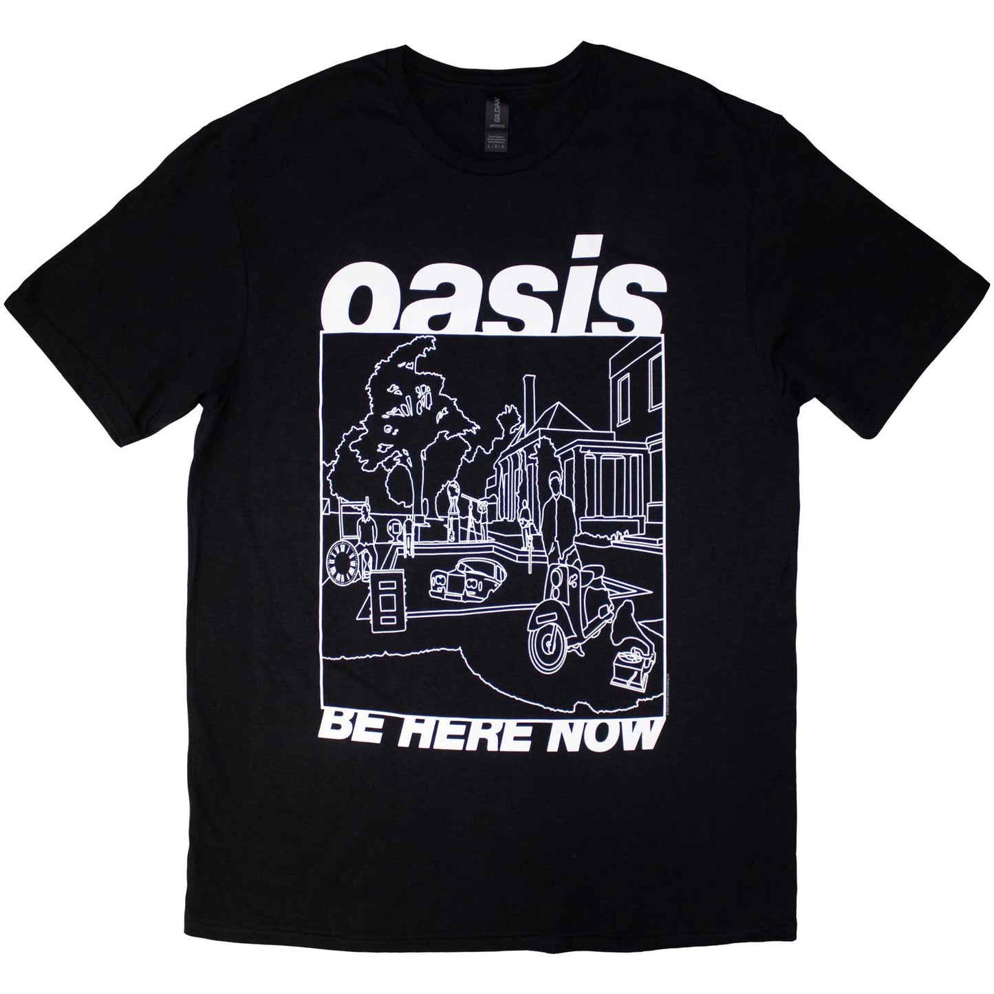 Een foto van een Oasis T-Shirt