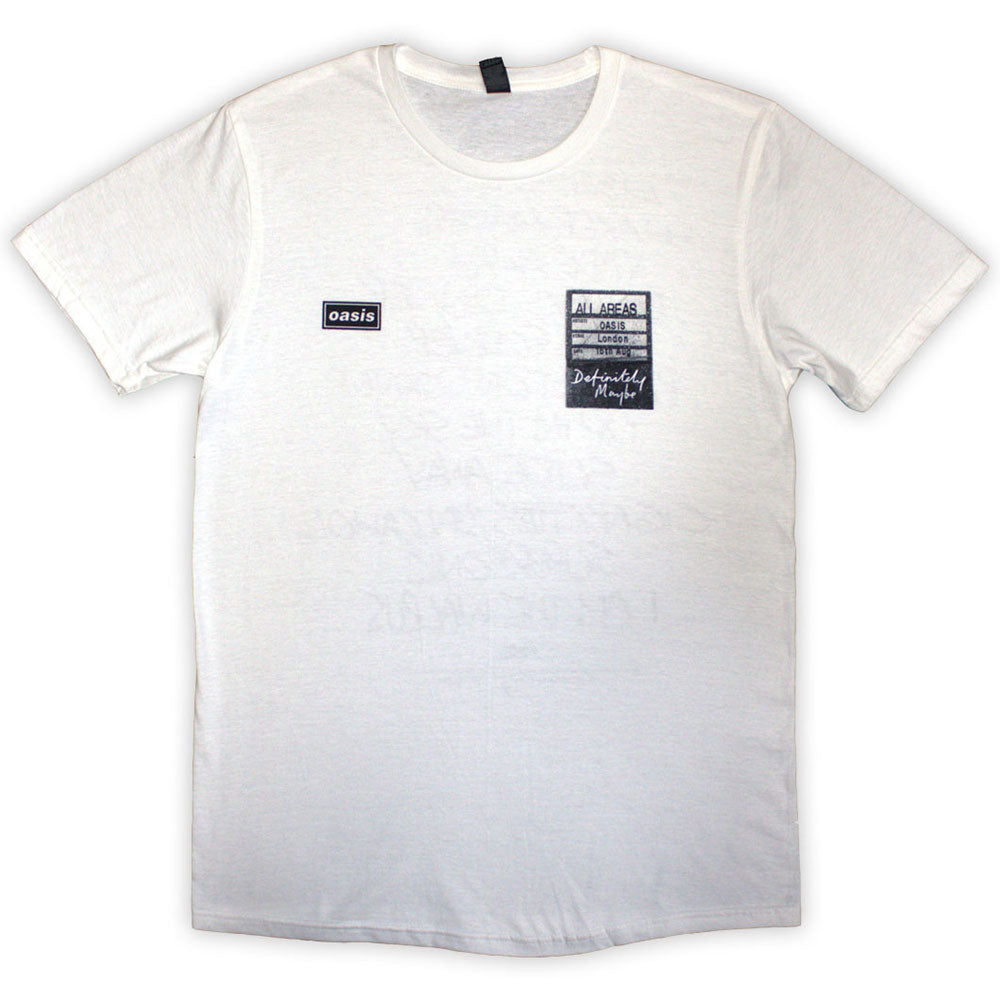 Een foto van een Oasis T-Shirt