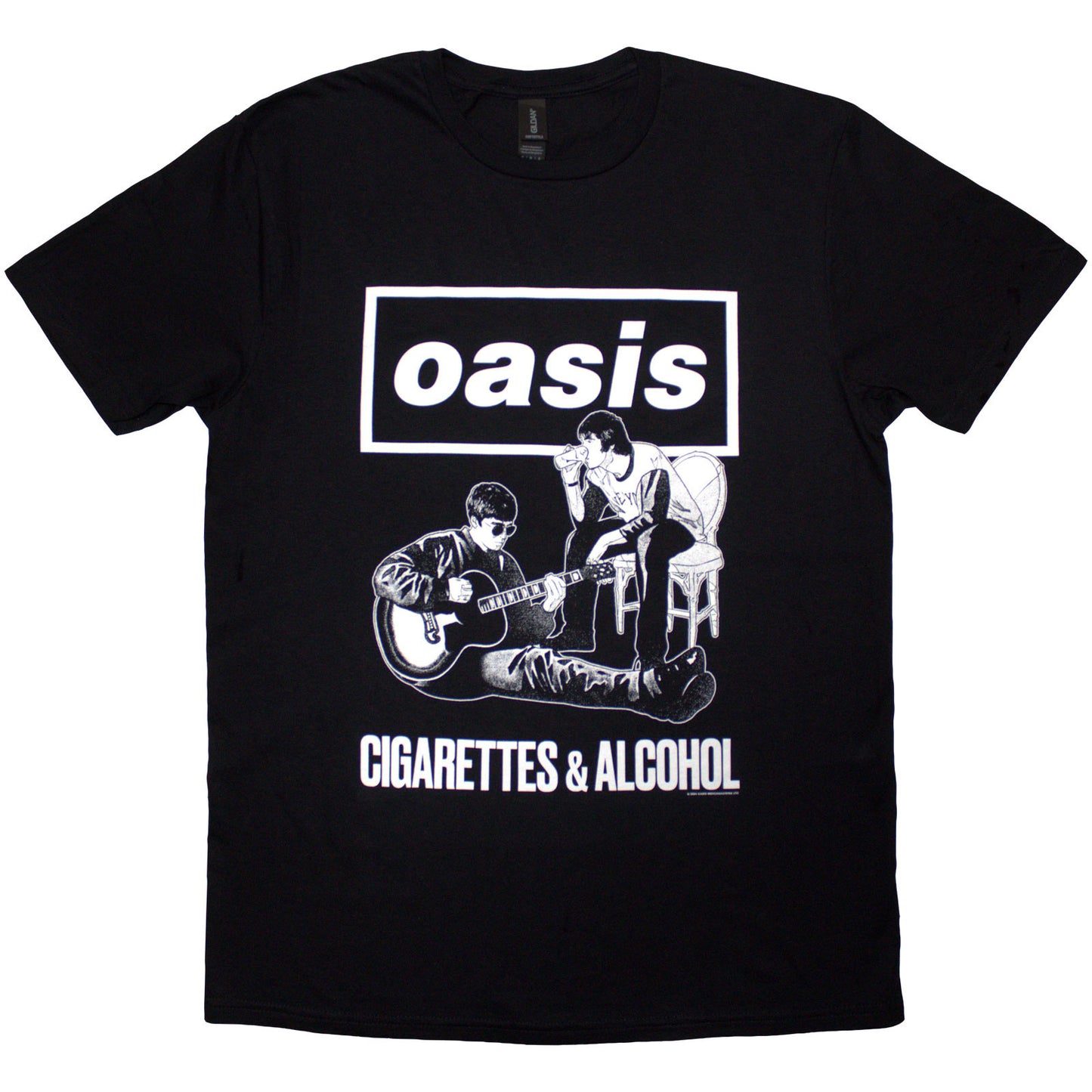 Een foto van een Oasis T-Shirt