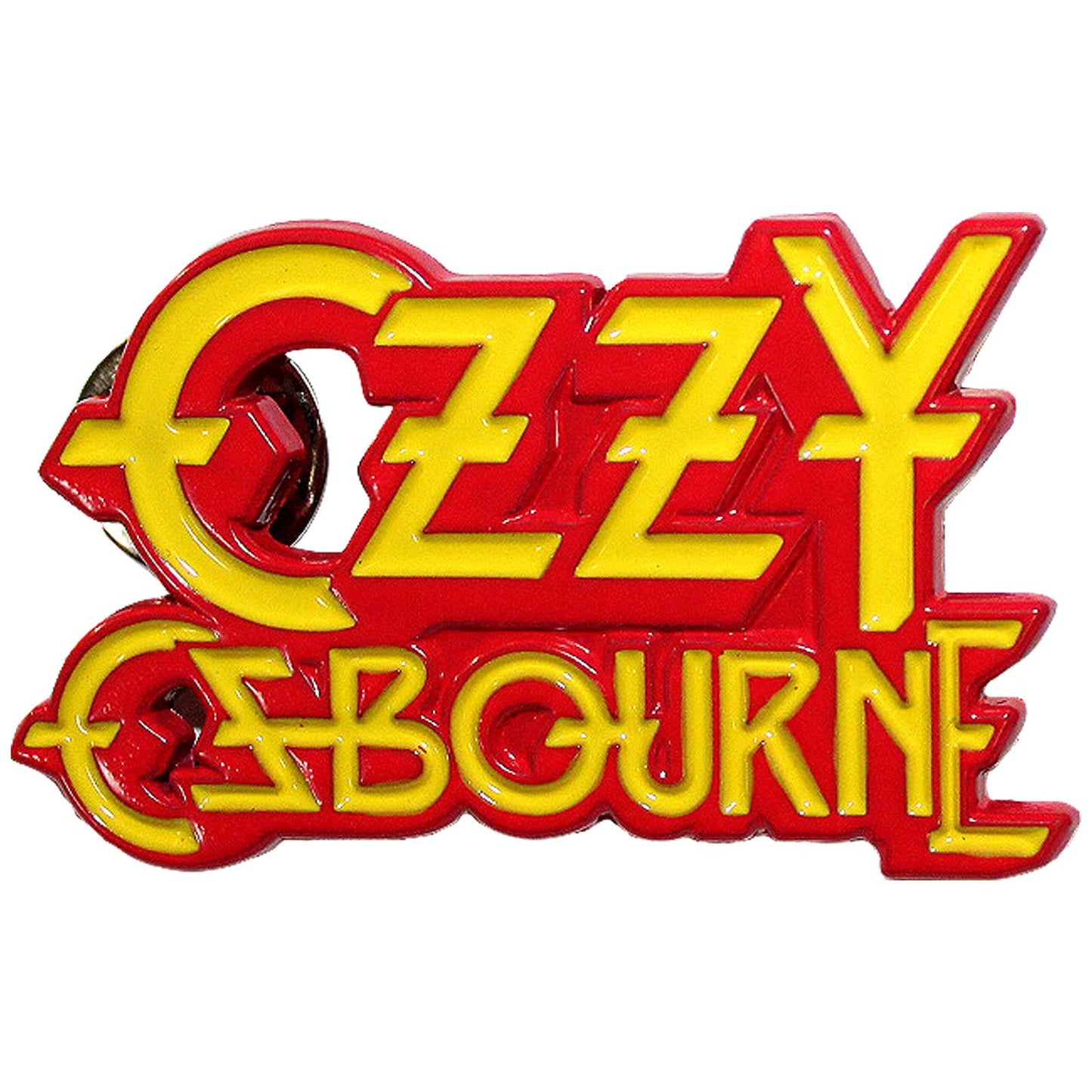 Een foto van een Ozzy Osbourne Speld Badge