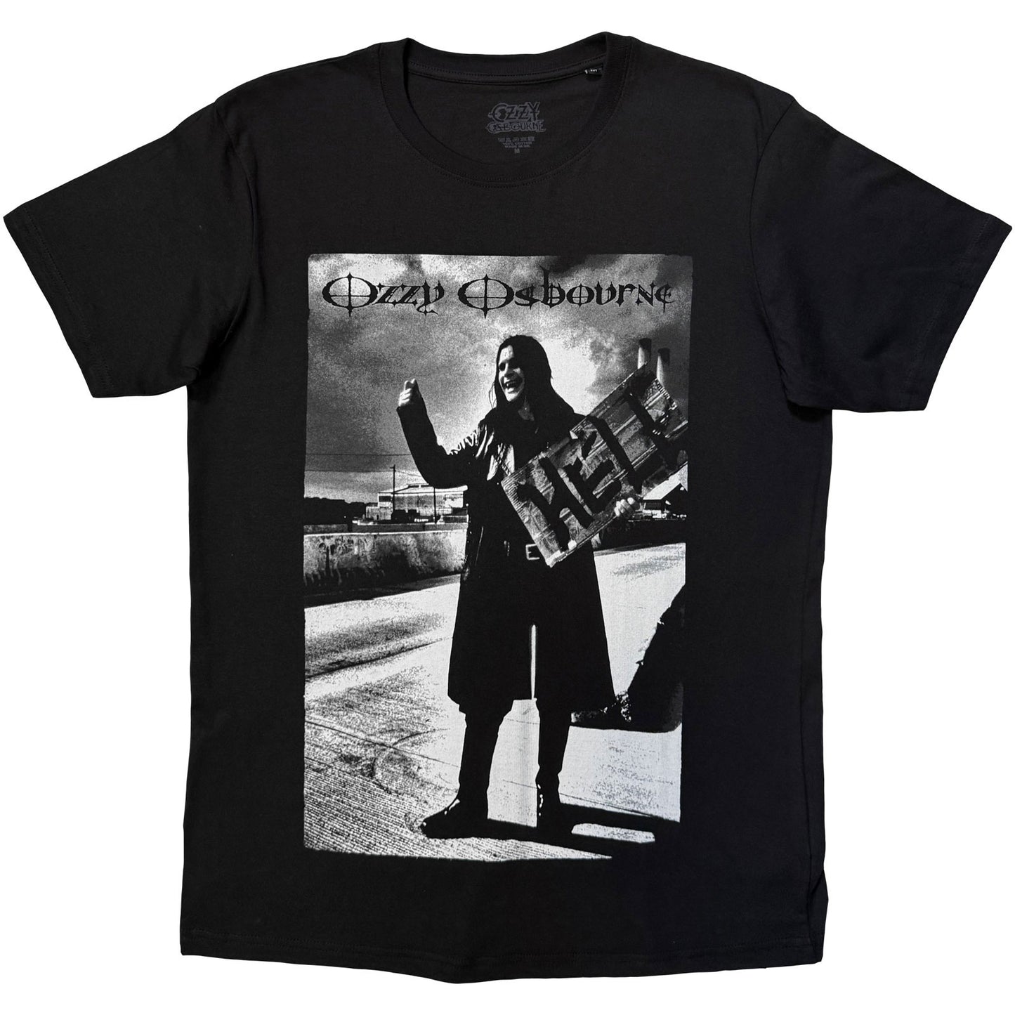 Een foto van een Ozzy Osbourne T-Shirt