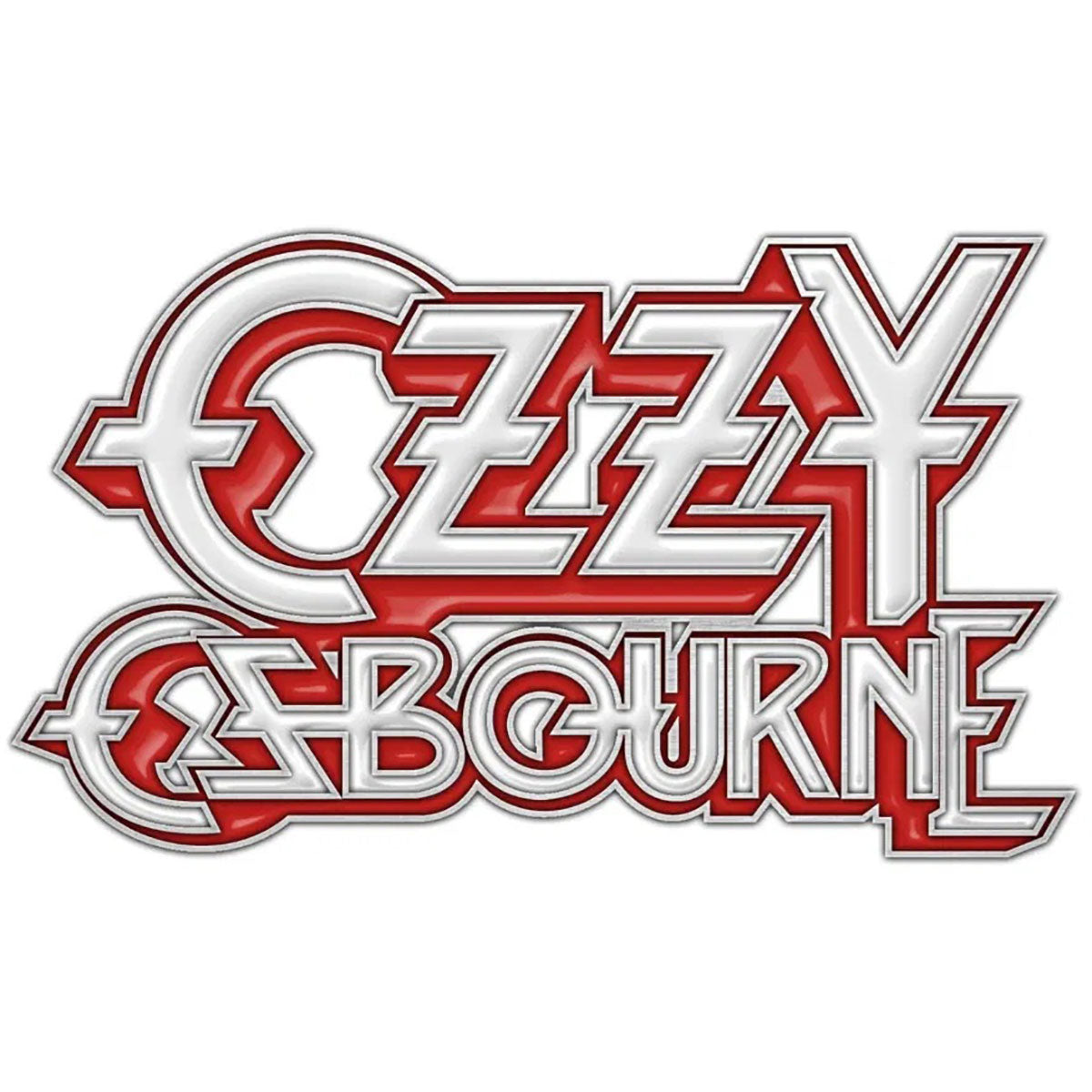 Een foto van een Ozzy Osbourne Speld Badge