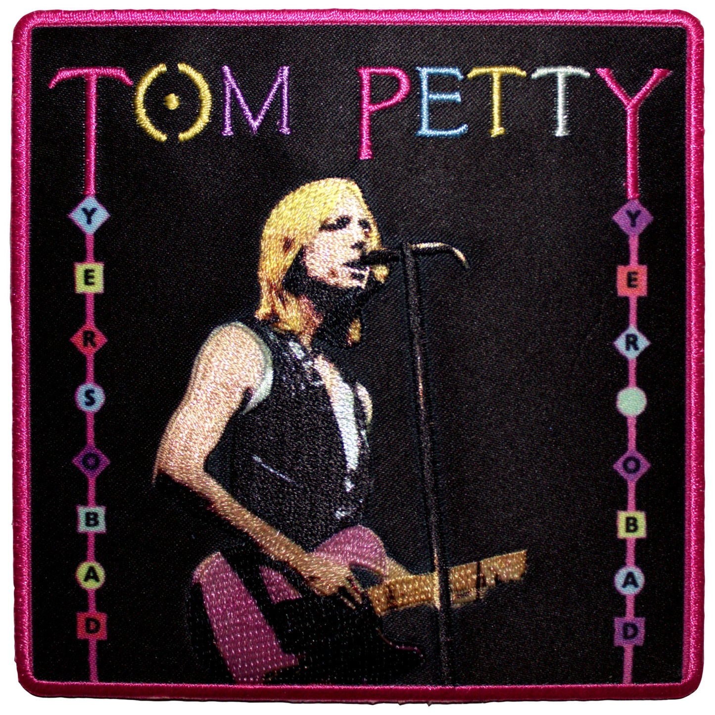 Een foto van een Tom Petty & The Heartbreakers Patch