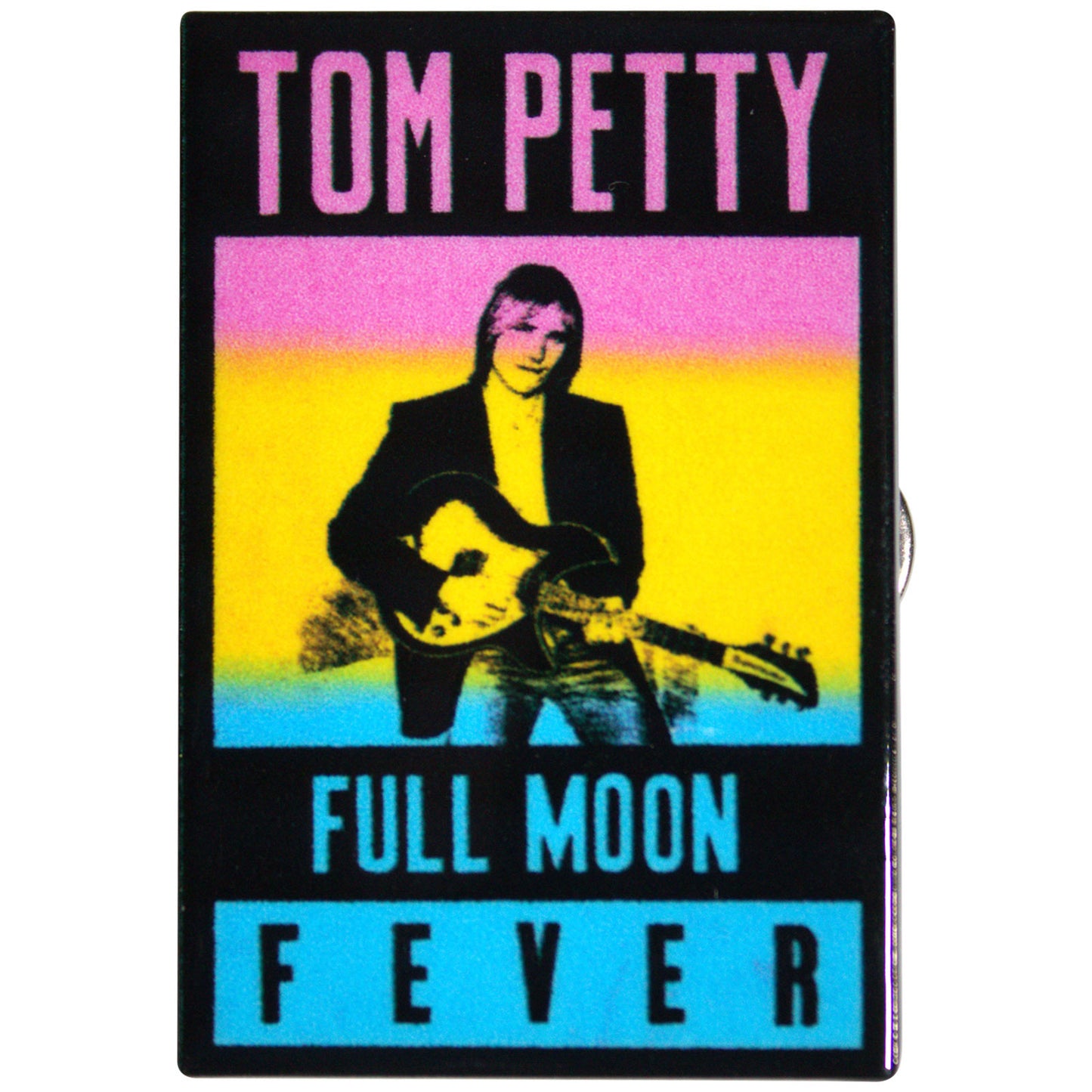 Een foto van een Tom Petty & The Heartbreakers Speld Badge
