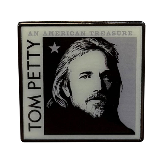 Een foto van een Tom Petty & The Heartbreakers Speld Badge