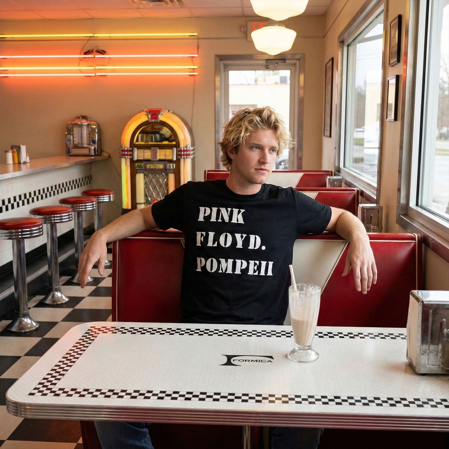 Een foto van een Pink Floyd T-Shirt