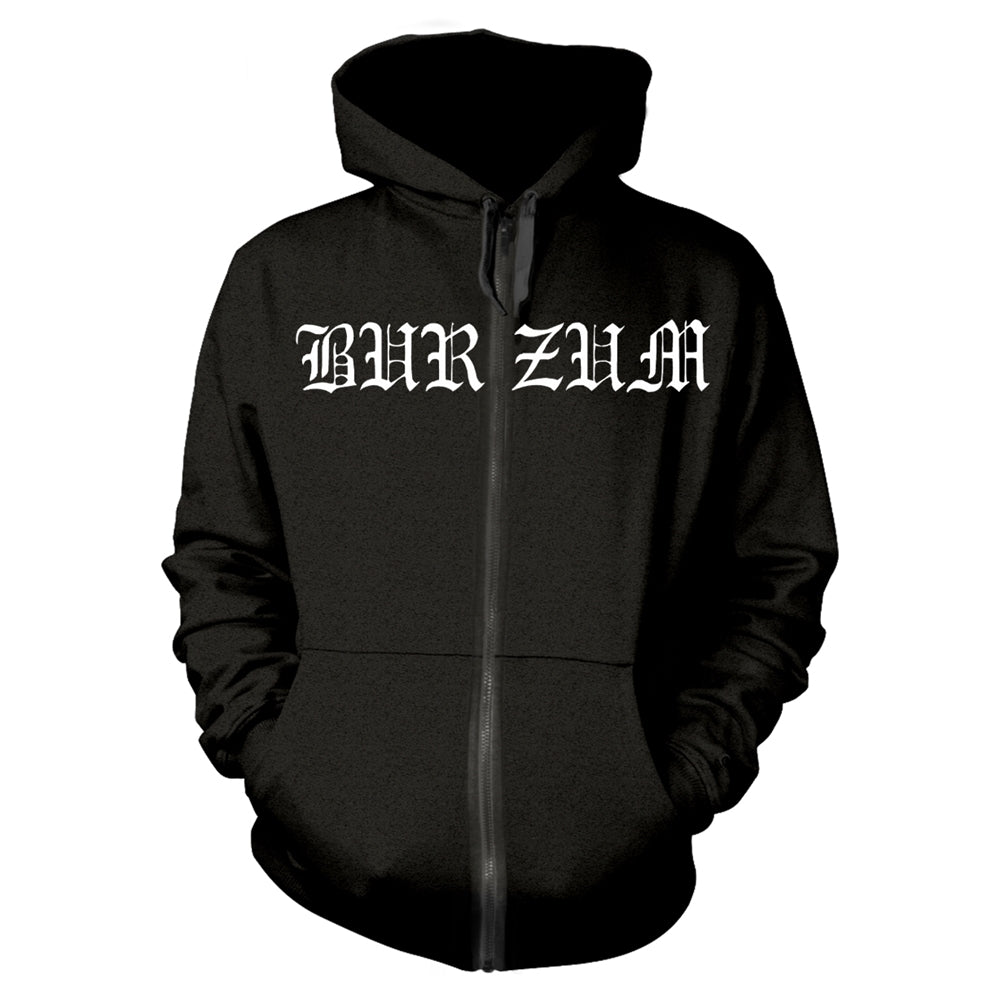 Een foto van een BURZUM Top met capuchon