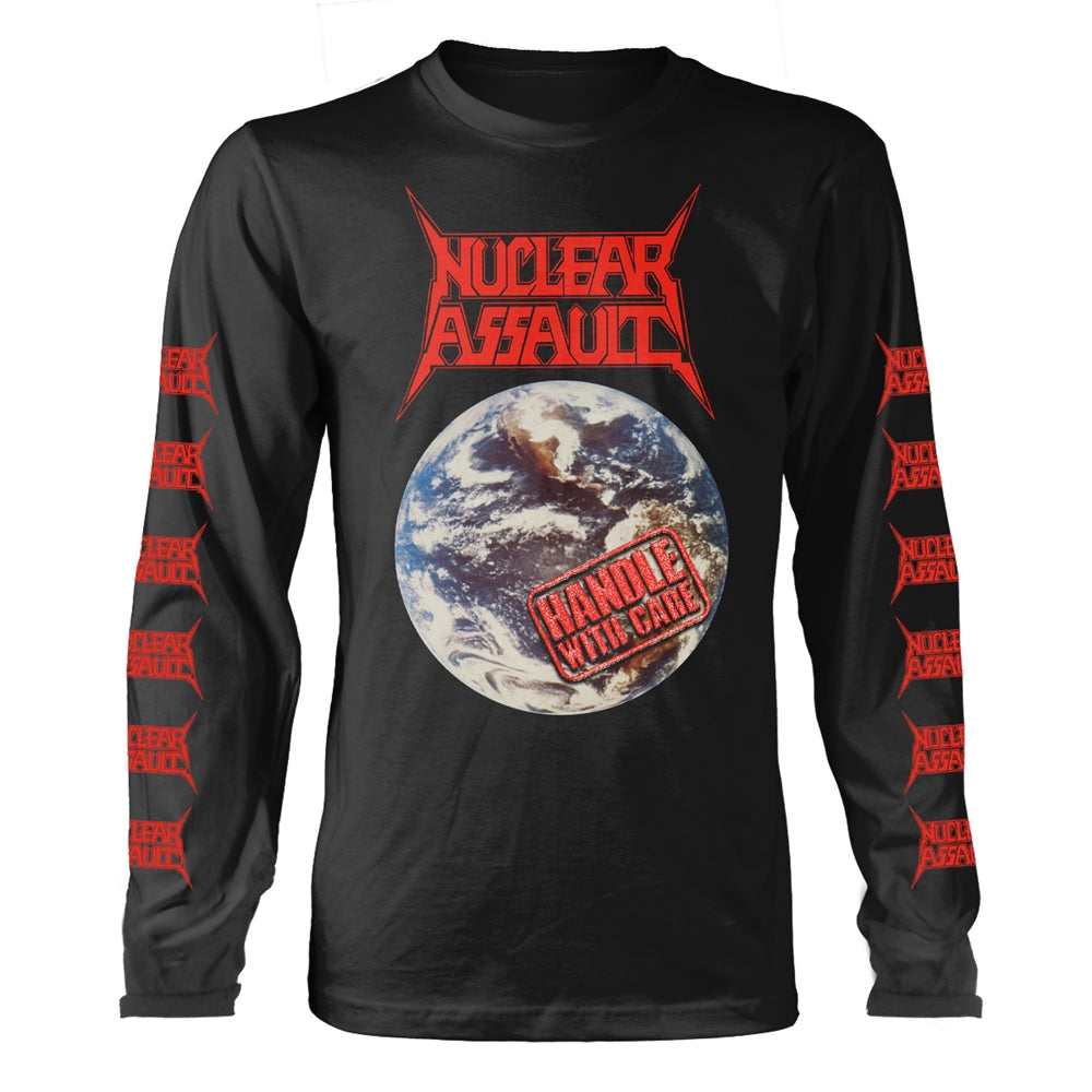 Een foto van een NUCLEAR ASSAULT Lange Mouw T-Shirt